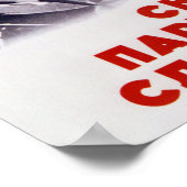 Yuri Gagarin - Soviet Space Propaganda ポスター (角)