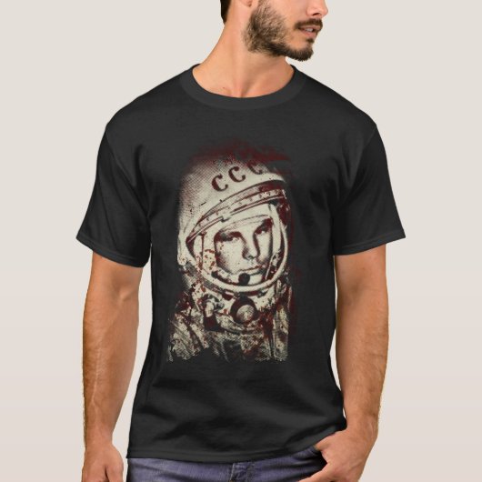 Yuri Gagarin Ultra-Vintage V01 Tシャツ (正面)
