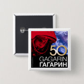 Yurichapa 缶バッジ (正面&裏面)