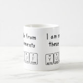 Yusuf期別テーブル名mug コーヒーマグカップ (中央)