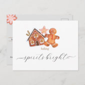 YUUP甘い小さなクリスマスカード 案内ポストカード (正面/裏面)