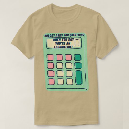 Yux27頼re Anと言った時に誰も質問しない Tシャツ (デザイン正面)