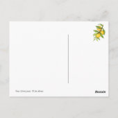 Yuzuのコレクション ポストカード (裏面)