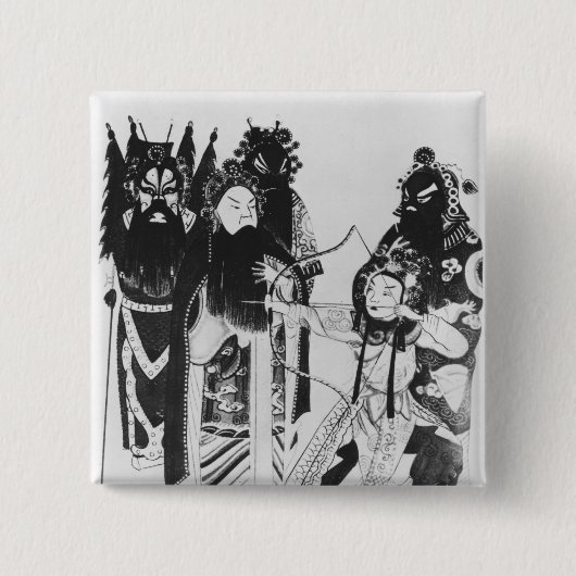 Yvenのゲートの弓を使用して 缶バッジ (正面)