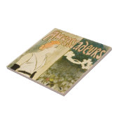 Yvette Guilbert by Theophile Steinlen タイル (側面)