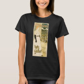 Yvette Guilbert by Theophile Steinlen Tシャツ (正面)