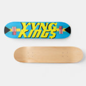 YVNG KINGS JMT BAHAMAS 7 3/4"スケートボードデッキ スケートボード (横)