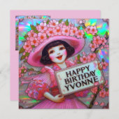 YVONNE ~ Queen of the blossom ~ Flat Card (正面/裏面)