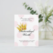 YWバリューカード – 個人資産 ポストカード (スタンド正面)