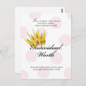 YWバリューカード – 個人資産 ポストカード (正面/裏面)