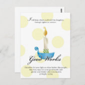 YWバリューカード – 良い動作 ポストカード (正面/裏面)