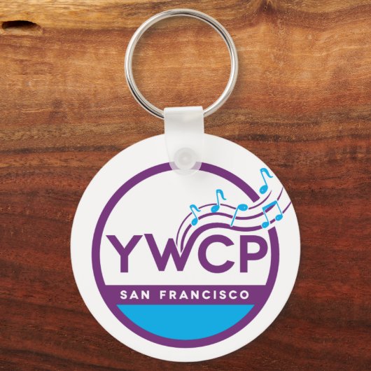 YWCP Logo Keychain キーホルダー (正面)