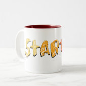 YWNMWRからのStArt1stのマグ ツートーンマグカップ (正面左)