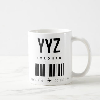 YYZトロントクラシックマグ コーヒーマグカップ