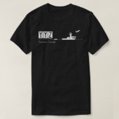YYZ空港コードfor Toronto Canada Tシャツ (デザイン正面)