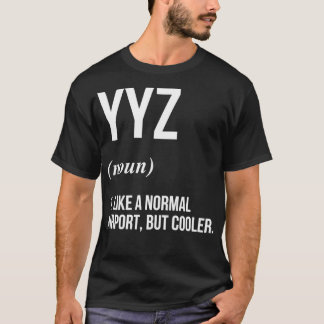 YYZ空港定義 Tシャツ