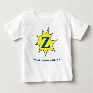 Zから始める。 ベビーTシャツ