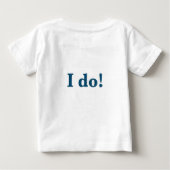 Zから始める。 ベビーTシャツ (裏面)