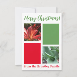 Zのヒント「メリークリスマス！」カード サンキューカード