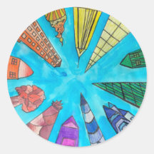 Zのヒント「レインボーシティ」ステッカー