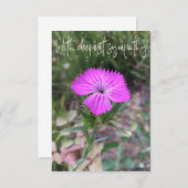 Zのヒント「最も深い悔やみや弔慰」カード サンキューカード (正面/裏面)