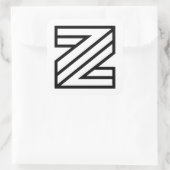 Zの文字 スクエアシール (バッグ)