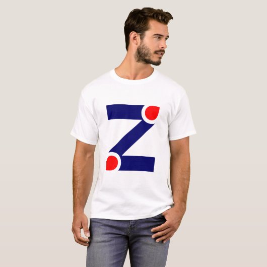Zの文字 Tシャツ (正面フル)