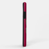 Zの紫色のコヨーテのオオカミのカラフルな南西デザイン Case-Mate iPhoneケース (裏面/右)