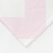 Zの赤い猫および月熱狂するな猫の女性 フリースブランケット (角)