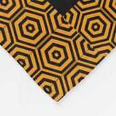 Zの金穀物の円超常的なUFOのギーク フリースブランケット (角)