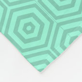 Zの黒猫および月の猫好きのネコ科の子ネコ フリースブランケット (角)