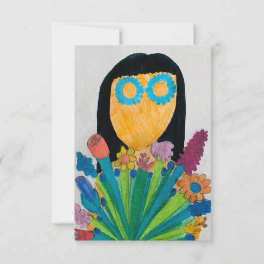 Zの「エメリー」親愛カードのヒント サンキューカード (正面)