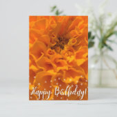 Zの「ハッピーバースデー」カードのヒント サンキューカード (スタンド正面)