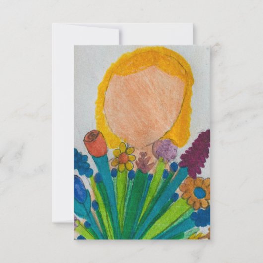 Zの「メガンの力を与える」カードのヒント サンキューカード (正面)