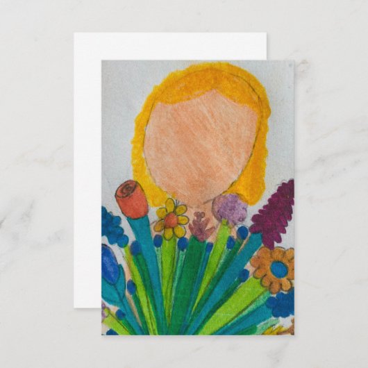 Zの「メガンの力を与える」カードのヒント サンキューカード (正面/裏面)