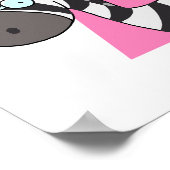 zはゼブラ漫画子供へだ ポスター (角)