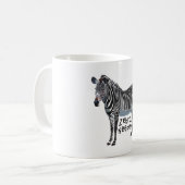 Zはゼブラ コーヒーマグカップ (正面左)