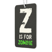 Zはゾンビ向け カーエアーフレッシュナー (左)