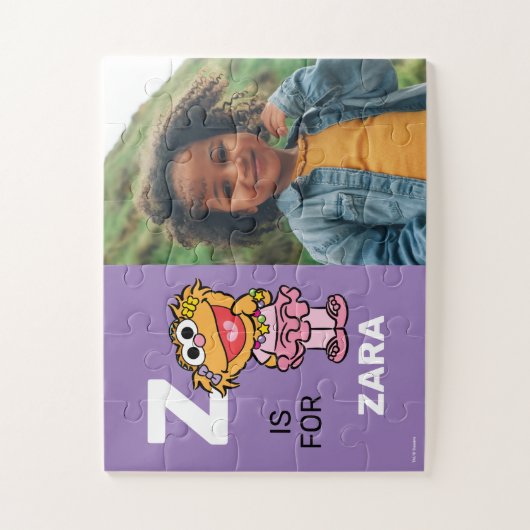 Zはゾーイの|名前の追加 ジグソーパズル (縦)