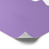 Zはゾーイの|名前の追加 ポスター (角)