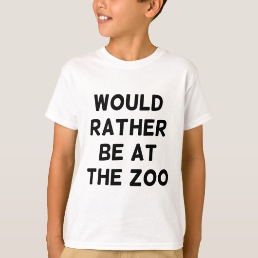 Zは動物園 Tシャツ (正面)