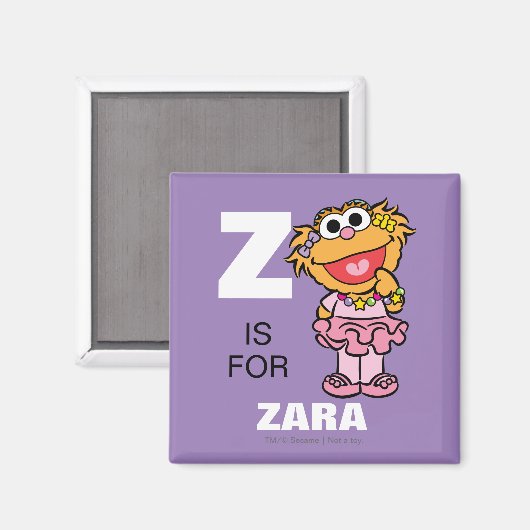 Zは|があなたの名前を加えるソエのためです マグネット (正面/裏面)