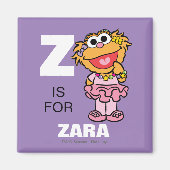 Zは|があなたの名前を加えるソエのためです マグネット (正面)