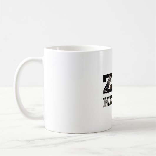 ZはZookeeper用 コーヒーマグカップ (左)
