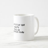 ZはZookeeper用 コーヒーマグカップ (正面右)