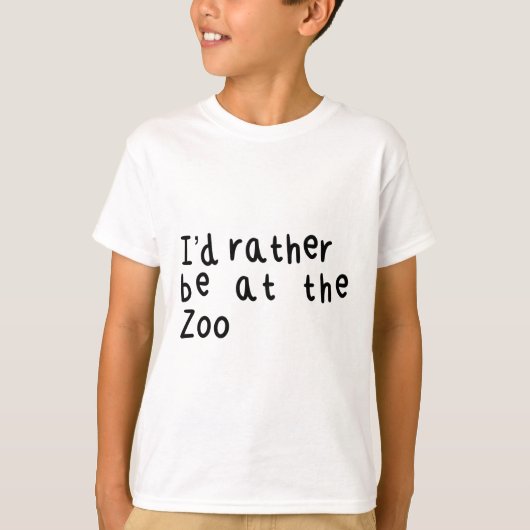 ZはZookeeper用 Tシャツ (正面)