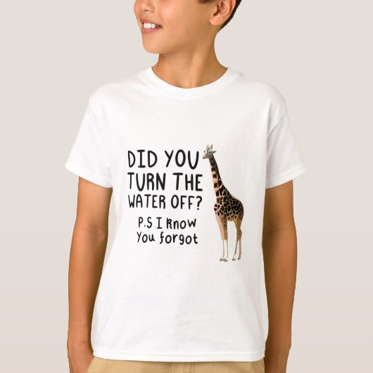 ZはZookeeper用 Tシャツ (正面)