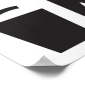 Zをゴミ箱(ポスター) ポスター (角)