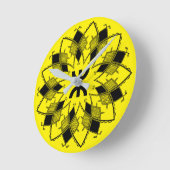 Zイマジーゲン ラウンド壁時計 (傾斜)