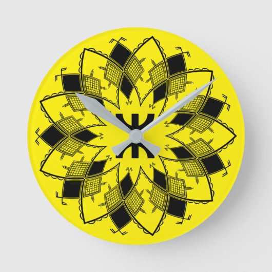 Zイマジーゲン ラウンド壁時計 (正面)